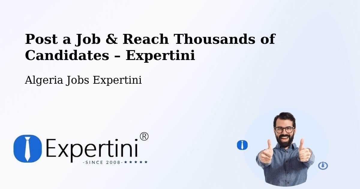 Post a Job in Remchi – Hire the Right Talent - Remchi, Algeria Jobs Expertini