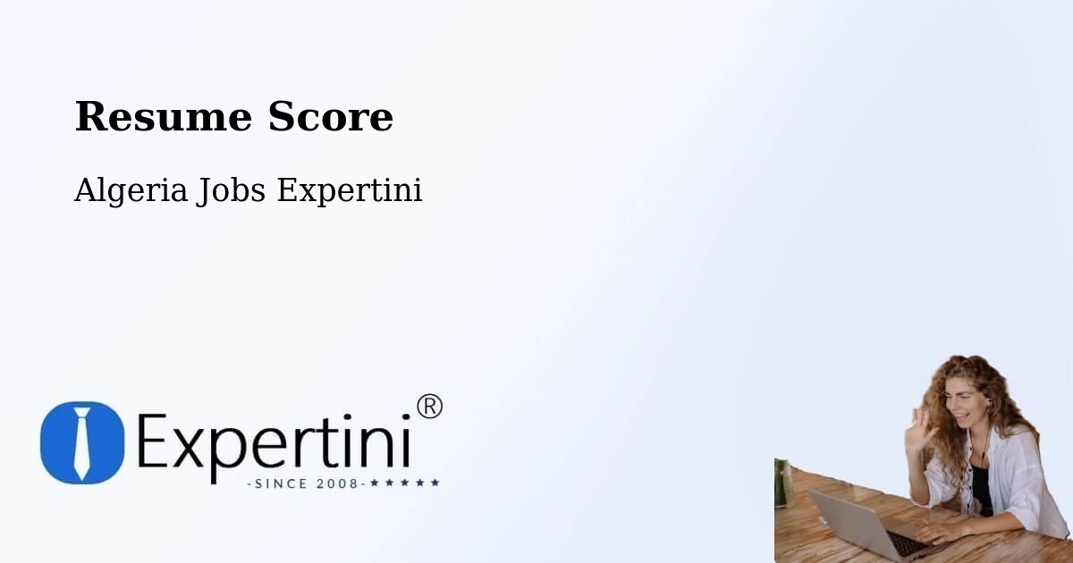 Resume Score & Job Description Match Tool – Remchi - Algeria Jobs Expertini
